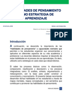 Habilidades de Pensamiento. Ensayo 23.01.18. Rec