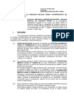 Carpeta Fiscal #2015-128-0. Especialista: Sumilla: Ofrece Pericia de Parte Y Otros