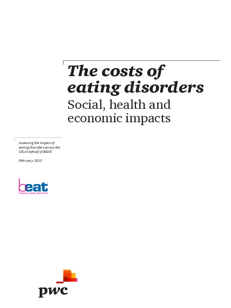 The Costs of Eating Disorders Final Original PDF Eating Disorder Bulimia Nervosa