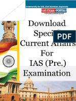 Special Current Affairs For IAS Pre Exam 2015 Part 1 - WWW - Iasexamportal.com - PDF