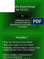 Reliability Based Designce152 - SG