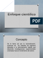 enfoque cienifico