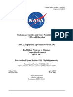 Nasa Epscor Iss Can 2018