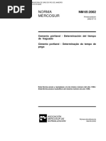 NBR NM 65 - Cimento Portland - Determinacao Do Tempo de Pega
