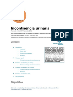 2006 - Incontinência urinária