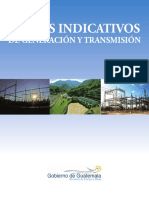 Planes Indicativos de Generación y Transmisión