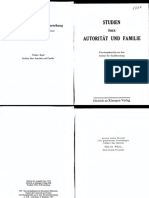 Horkheimer Et Al - Autorität Und Familie - Text PDF