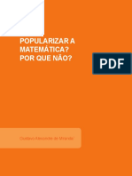 Popularizar A Matemática