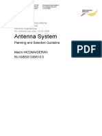 Antenna System Plannig and Selection Guideline RU10 BSS13 BR10.0 v1.0 IUS (003)
