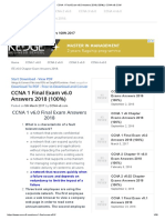 CCNA 1 Final Exam v6.0 Answers 2018 (100%)