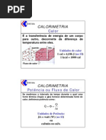 calorimetria