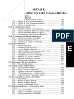 Seção E - Como Jesus Constrói A Sua Igreja Através Destc.