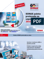 SONAX Zimski Program 2010-2011