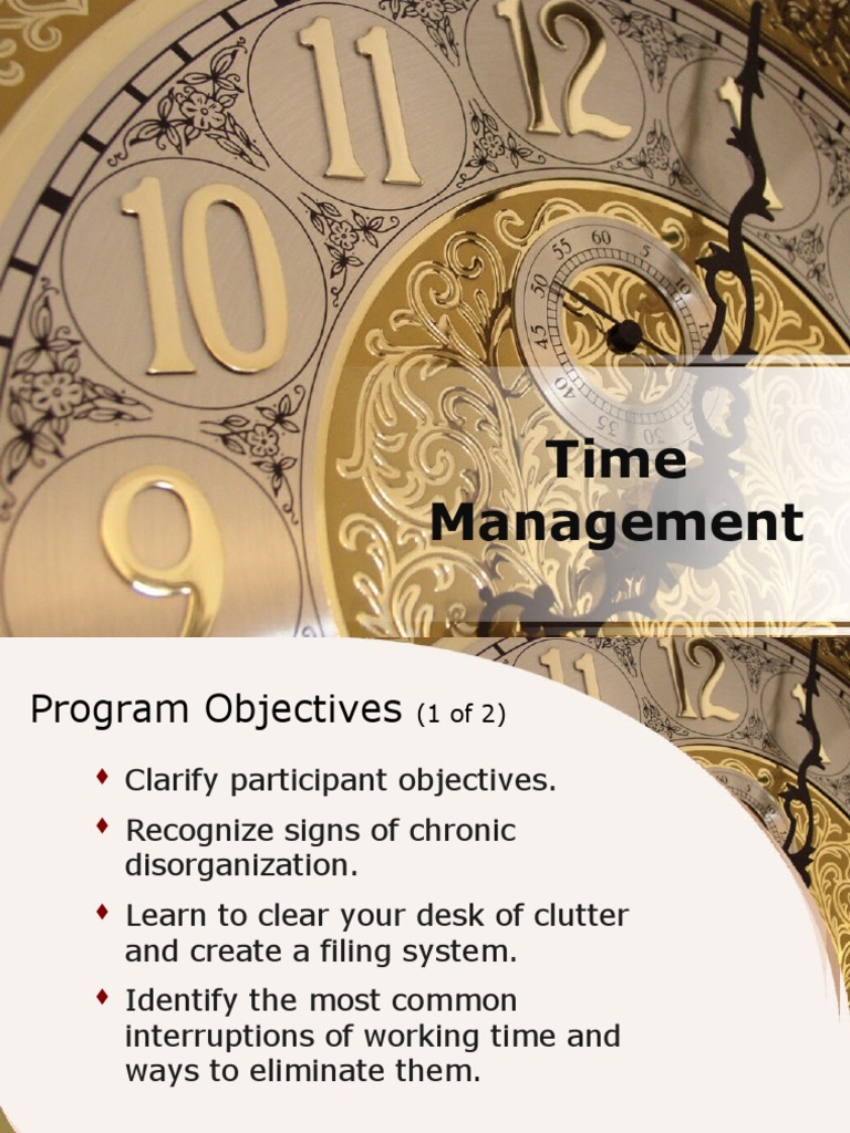 Effective Time Management Strategies | PDF | Time Management ...