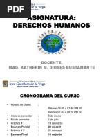 Etapas de Progresion de Los Derechos Humanos