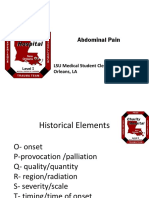 Abdominal Pain