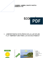 ECOLOGÍA