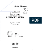 Derecho Procesal Administrativo Hugo Calderon Morales