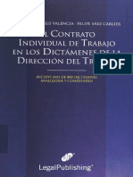 El Contrato Individual de Trabajo en Los Dictamenes Del La Dir. Del Trabajo Año 2009 (18278)