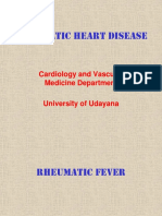 Rheumatic Heart Disease: Cardiology and Vascular Medicine Department