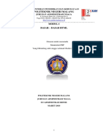 MODUL I Dasar Dasar HTML