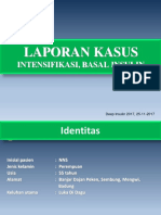 Laporan Kasus Intensifikasi Insulin