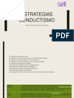 Estrategias Conductismo