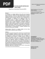 Protocolo Para Avaliação de Ecossistema Aquatico