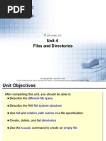 Unit 4 Files and Directories