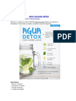 Hábitos-Agua Alcalina Detox