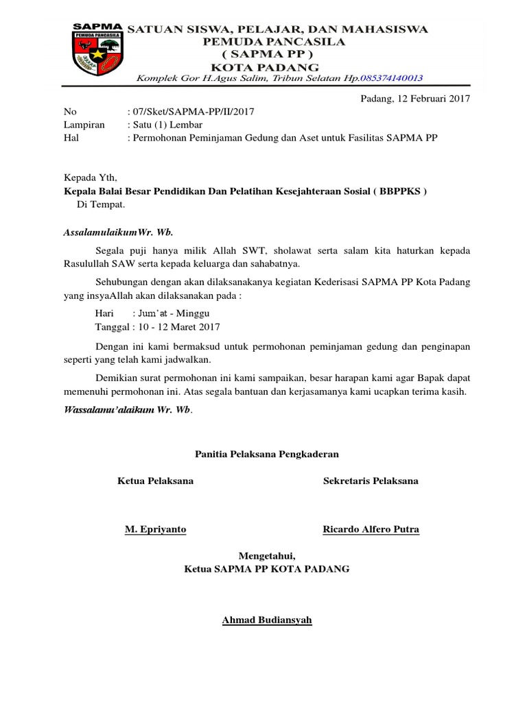 TENTANG HASIL KERJA FORMATUR MUSYAWARAH BESAR VIII PEMUDA PANCASILA Dengan Rahmat Tuhan Yang Maha EsaMusyawarah Besar VIII Pemuda Pancasila setelah.