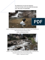 Pemanfaatan Sungai Di Cisarua Puncak Kabupaten Bogor