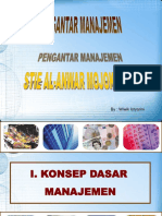 1 Konsep Dasar Manajemen