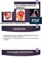 Hemorragia Primera Mitad