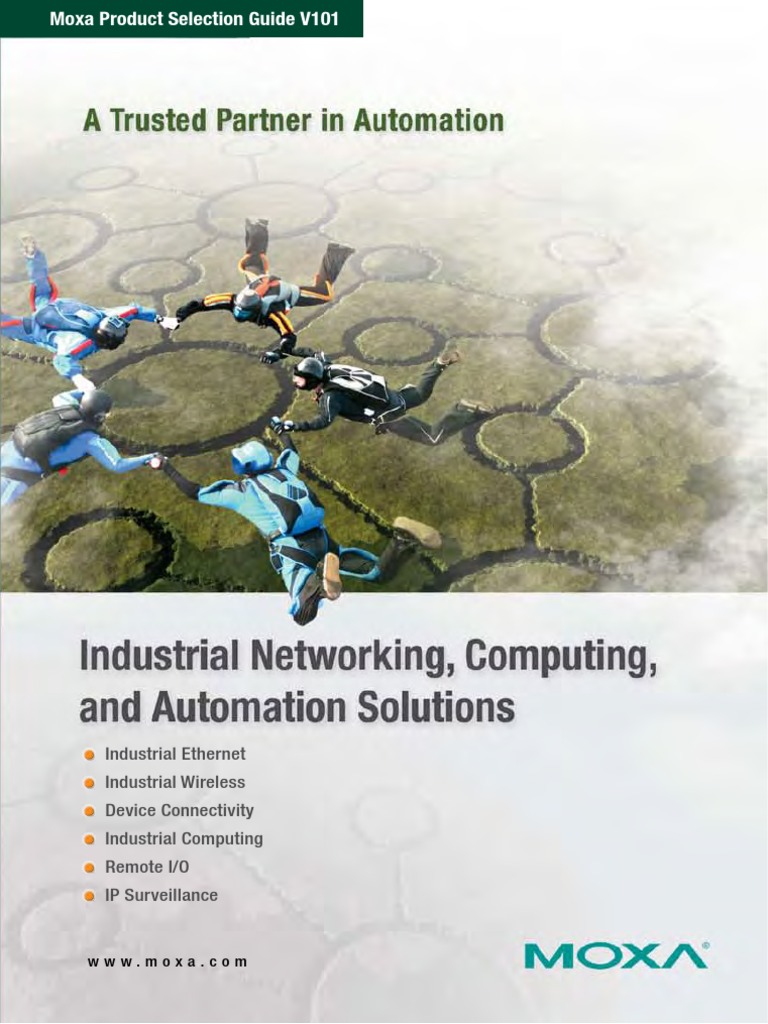 Moxa Product Selection Guide PDF Embedded System Computer Network