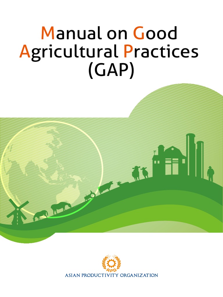 Manual on Good Agricultural Practices 2016 Agriculture Association