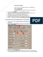 Cara Reset Printer Canon Secara Manual