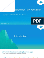 Salesforce Platform For Hackathon 05072017