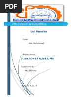 Aso Muhammed (FLTIRATION BY FILTER PAPER )