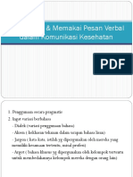 Pesan Verbal 10mei13