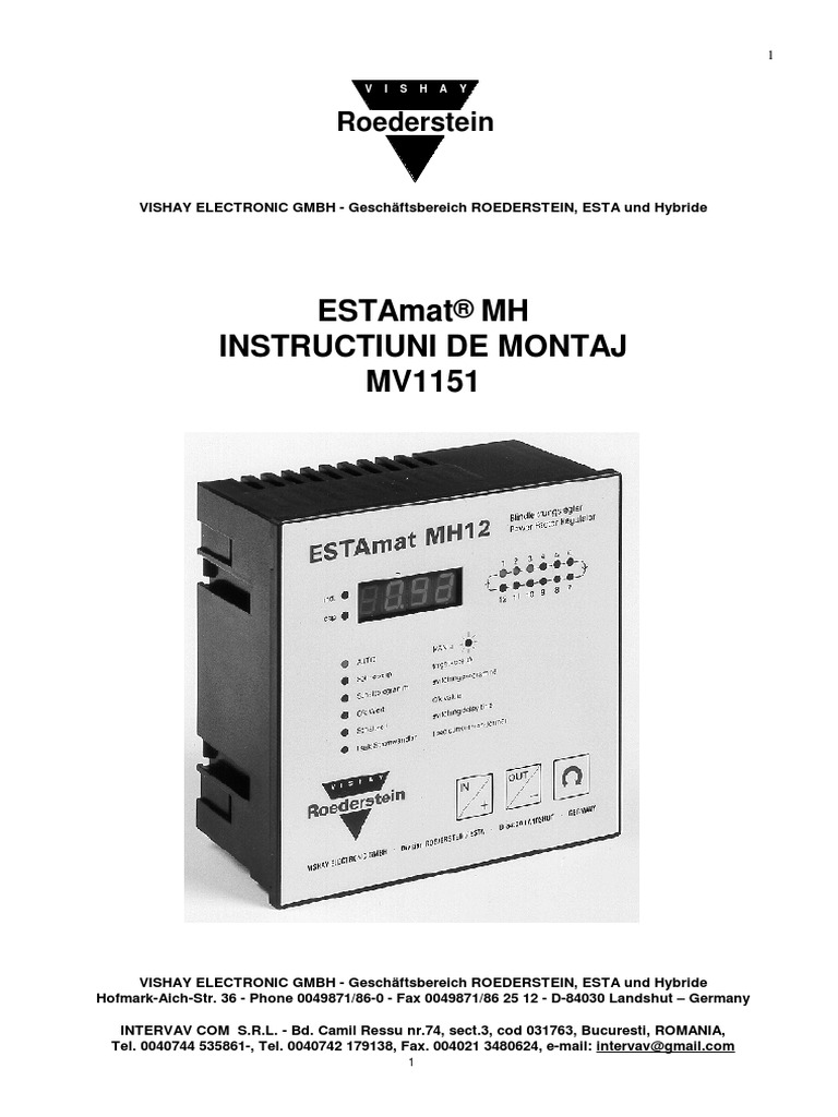 Estamat MH6 PDF | PDF