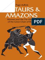 (Women and Culture Series) Page duBois-Centaurs and Amazons - Women and The Pre-History of The Great Chain of Being - University of Michigan Press (1991) PDF
