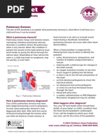Pulmonary Stenosis Factsheet 2