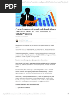 Como Calcular a Capacidade Produtiva e a Produtividade de Uma Empresa Ou Célula Produtiva _ Osmair Matias _ Pulse _ LinkedIn