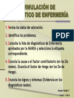 Formulacion Diagnosticos de Enfermeria