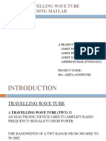 O-Type Travelling Wave Tube Designing Using Matlab
