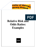 B Relative Risk and Odds Ratios Examples