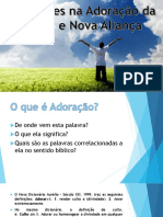 As diversas formas de adoração no Antigo Testamento