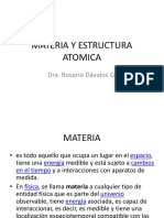 Materia y Estructura Atomica