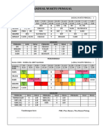 Jadual Waktu Penggal